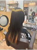 【olino】艶ハイトーン20代30代☆エンジェルリングカラー