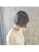 ミニボブ × ベージュ  [room02]