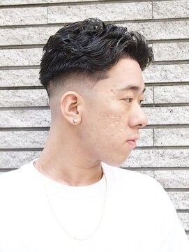 ザバーバー 渋谷(THE BARBER) Middle Skin Fade×Perm