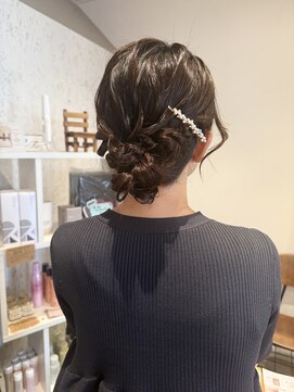 フーコー 下関店(fuhcoh) ゆるふわシニヨン