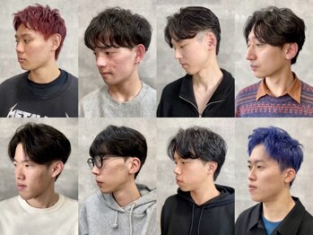 ソイクフ 高田馬場店(SOY-KUFU)の写真/【高田馬場/新宿】ドライカットで清潔感×お洒落スタイルをご提案♪お家での再現性◎[髪質改善/ハイライト]