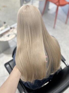 ペレ 梅田(PELE) くびれヘア/アプリコットオレンジ/夏のヘアアレンジ/梅田