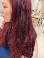 アース 菊名店(HAIR&MAKE EARTH) ピンクデザインカラー