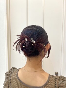 フェリー 有明ガーデン店(FEERIE) フォーマルなカチモリシニヨン☆