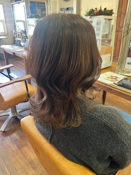 フィガロ ミリー 北生駒店(Figaro Mily) アッシュカラー