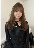 ヘーゼルベージュとたっぷりレイヤー♪