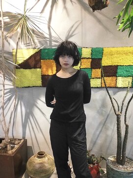 美容室 キムラ マッシュボブ　と　パーマ