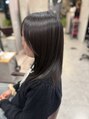 オーバーヘアー 所沢店(over hair) ダメージレスな縮毛矯正で、コテ巻きもOKな柔らかストレート♪