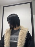 【YUI】タッセルボブ 透明感ブラック