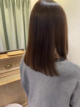 ハクバイジェービー 稲毛(hak by jb) 黒髪/オリーブグレー/小顔/ココアベージュ[稲毛駅/白髪染め]