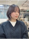 インナーカラー顔周りカット
