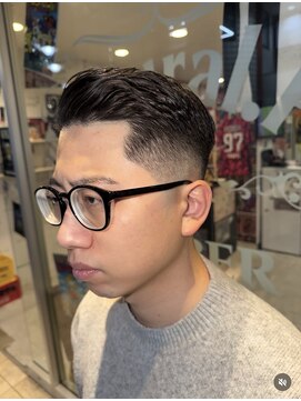 ナチュラルピー バーバー デルタ(Natural.P berbar DELTA) とっても男らしいわ!七三クラシックフェード