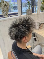 アンソル オブ リシェール(N'SOL of RICHAIR)&nbsp;ジェットツイスト/ホワイトメッシュ/メンズパーマ/南越谷