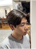 MEN’S/サーフカール/刈り上げセンターパート/表参道駅/青山 