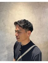 バーバースタジオユー(Barber studio u.) ショートアップパーマ ツーブロック