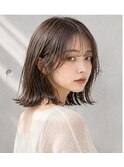 フォギーベージュ外ハネボブ