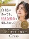 クレス(Cress)の写真/白髪があっても、好きな髪色を楽しみたいかた!白髪が気になり始めた方へ!