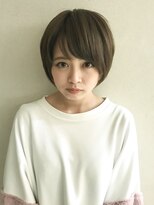 ロンド 銀座(Lond)&nbsp;タイトシルエットの小顔ショートボブ 担当高橋ヒロシ