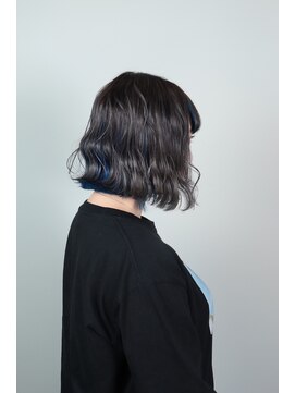 クリップ ジョイント ゴッド(CLIP JOINT GOD) ダークシルバー&ブルーインナーカラー