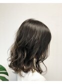 ハイライト×ダークアッシュ