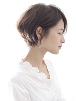 ロビー 表参道(ROBBY)&nbsp;オトナ女子世代に人気のシンプルショートボブ