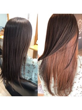 プアナナラ(pua nanala) インナーカラー ピンク