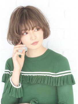 ヘアージェニック(hair genic) 程よく揺れ動くニュアンスカール