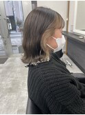 インナーカラー ボブヘア