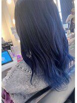 ソーホーニューヨーク 函館店(SOHOnewyork)&nbsp;ブリーチカラー/ブルーアッシュ/デザインカラー/函館/五稜郭