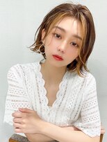 ラルユー 金山(LallYou)&nbsp;セクションカラー/グラデーションカラー/ペールベージュ/小顔