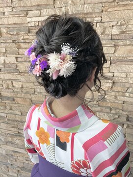 サンバイエム(#3/M) 卒業式着付け+ヘアセット