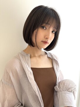 ジ オスカー(THE OSCAR) 【THEOSCAR印南】大人かわいいボブ×グレージュカラー