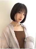 【THEOSCAR印南】大人かわいいボブ×グレージュカラー