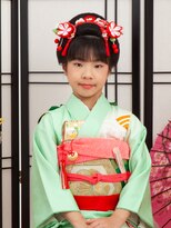 サクシード&nbsp;七五三7歳 新日本髪　結綿