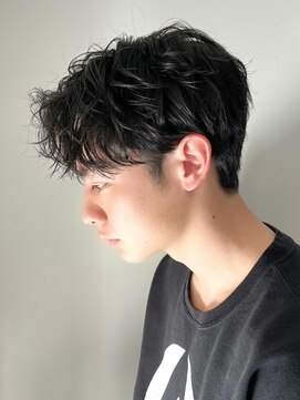 ネオリーブ クーロ メゾン 横浜(Neolive curro Maison) 【2wayバング】前下がりマッシュ×無造作パーマ