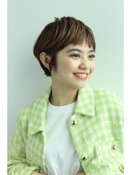 ヘアーアンドメイク エクリ 不動前店(Hair&Make equri) 【不動前美容室】マッシュショート