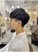 MEN’S HAIR マッシュパーマアッシュブラックカルマパーマ