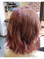 エルバイシオン(aile by sion)&nbsp;ハイトーンカラー×切りっぱなし