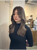 髪質改善韓国風ミディアムレイヤー/美髪ヨシンモリイメチェン