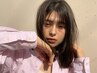 カット＋イルミナカラー＋髪質改善トリートメント/￥18700→￥13000