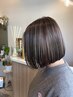 カット＋前髪ストレート＋aujua4ステップトリートメント