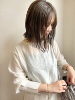 アム(amu)&nbsp;ベルボブ/結べるボブ/オリーブベージュ/カーキベージュ