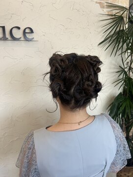 ヘアーアンドスパ ルーチェ(hair&spa Luce) カチモリツインアレンジ