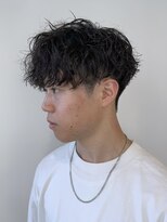 ゴーズゴードットビー 吉祥寺(go s go .b)&nbsp;ツイストスパイラル/メンズカット/メンズパーマ/波巻きパーマ