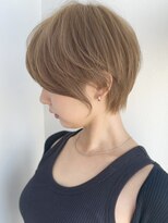 ショートボブ髪型30代40代50代前髪あり前髪なし面長丸顔【倉田】