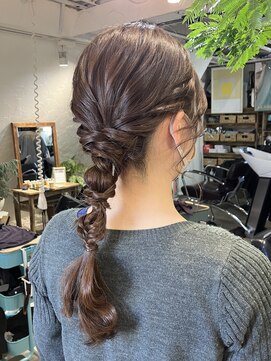 アフィナー 新宿(Afinar) 編みおろし