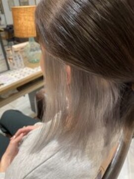 アース 鹿児島天文館店(HAIR&MAKE EARTH) インナーシルバーカラー
