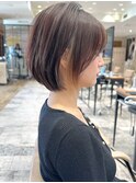 みねスタイル♪ 前下がり ひし形 ショートボブ 30代 40代 50代