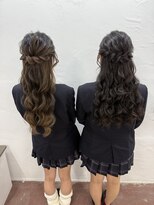 シェル(Shell)&nbsp;ハーフアップ