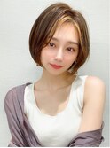 【NEW OPEN】小顔前髪あり後れ毛サイドバングメルティカラー